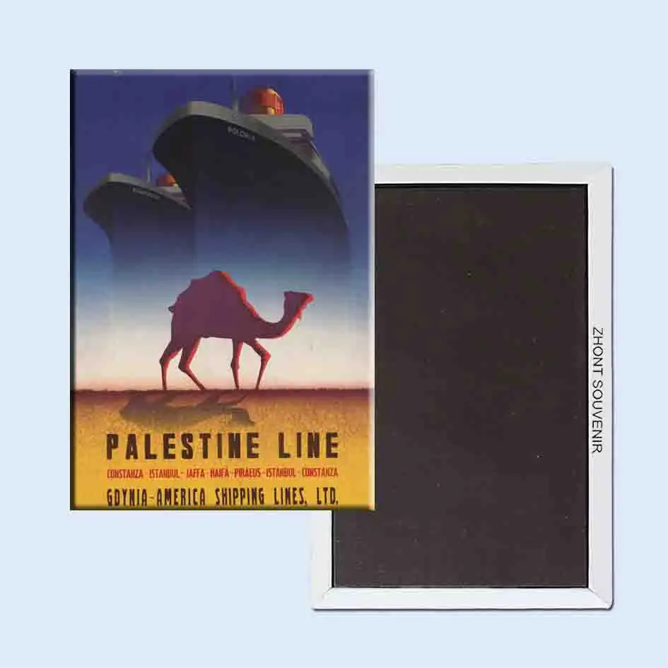 Рекламные плакаты Палестины 24086 ретро ностальгия магниты на холодильник|fridge