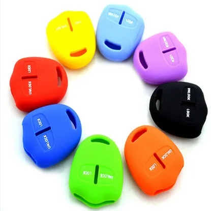 Для стайлинга автомобилей силиконовый чехол ключа дистанционного управления