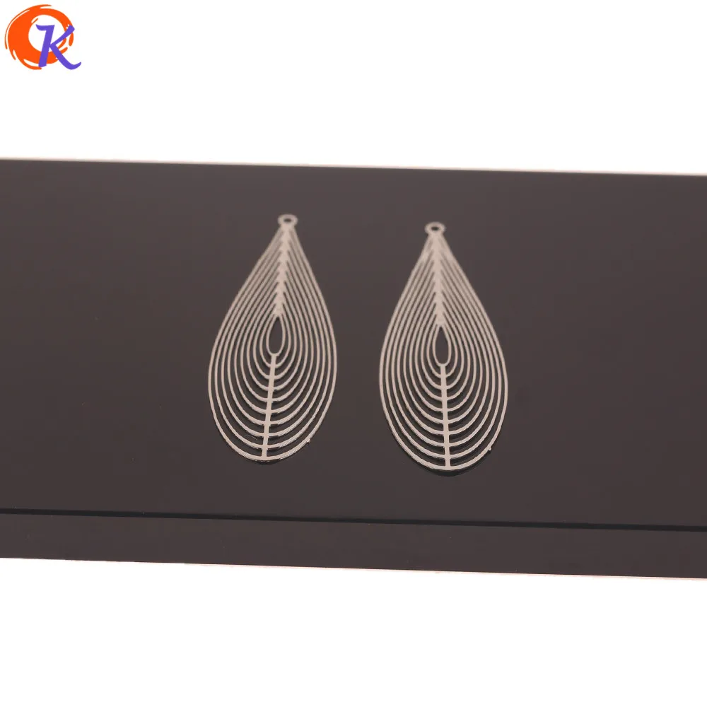 Cordial Design 100Pcs 16*55MM Jewelry Accessories/Earrings Connectors/Drop Shape/Hand Made/DIY Jewelry Making/Earring Findings