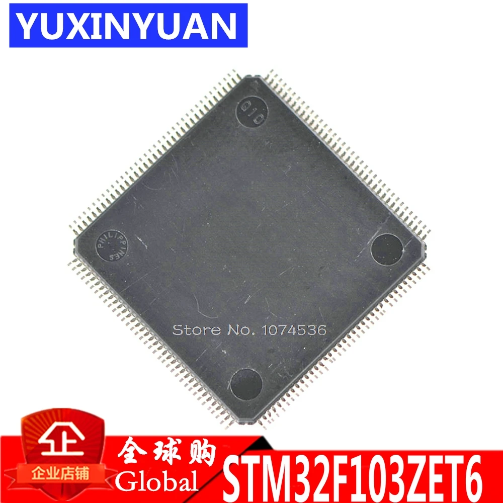 1 шт. STM32F103 STM32F103ZET6 32F103 IC MCU 32BIT 512KB FLASH 144LQFP|Интегральные схемы| |