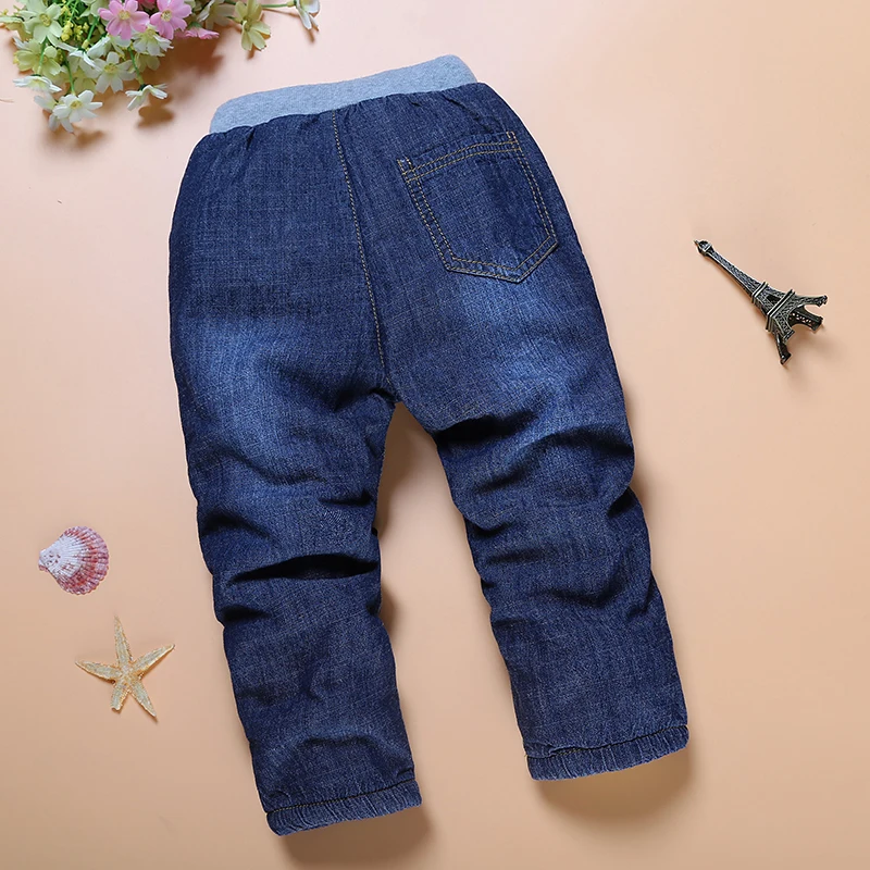 2019 New High quality 1pcs thick warm cashmere boy jeans new style children pants fashion kid clothes retail CP057 | Детская одежда и