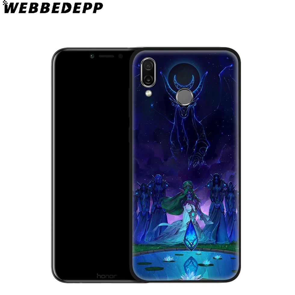 WEBBEDEPP World of Warcraft Soft Case for Huawei Mate Honor 20 6A 7A 7C 7X 8 9 9X 10 View Lite Pro 30 |