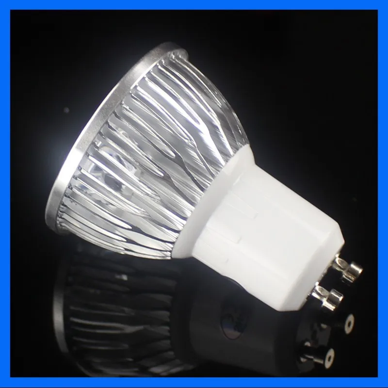 Высокой мощности CREE GU10 светодиодный светильник 220V 110V 3W 9W 12W 15W Светодиодный