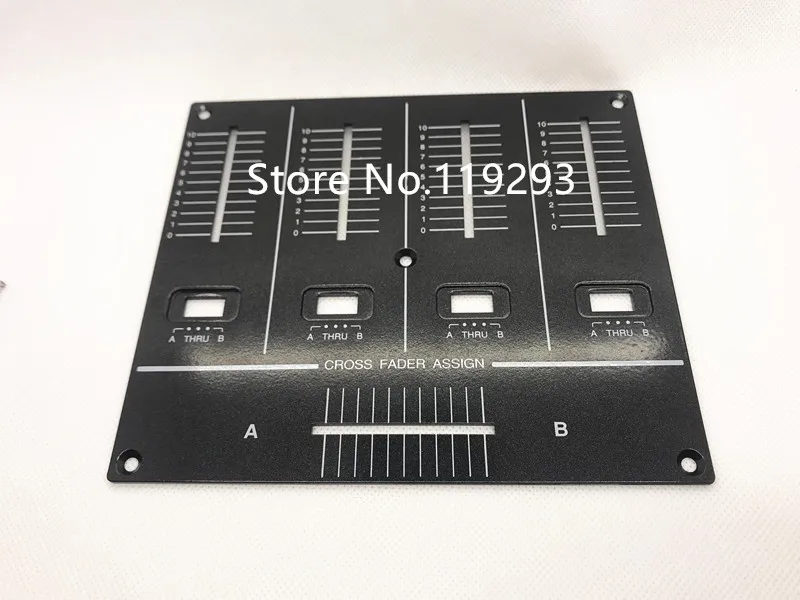 [BELLA] DJM700 DJM-700 миксер фейдер Черная Железная панель Вертикальная режущая панель, большая доска, маленькая доска, буфер обмена