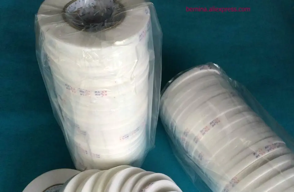 

Clover 6mm*20m 57-899 5mm 10mm 15mm 20mm 25mm 30mm 40mm 50mmWhite Sewing Non-woven Fusible interlining cloth-lined interfacing