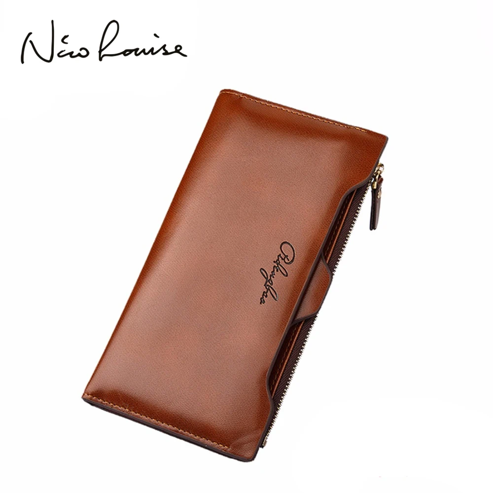 Новый кожаный женский кошелек портативный многофункциональный Длинный Горячий