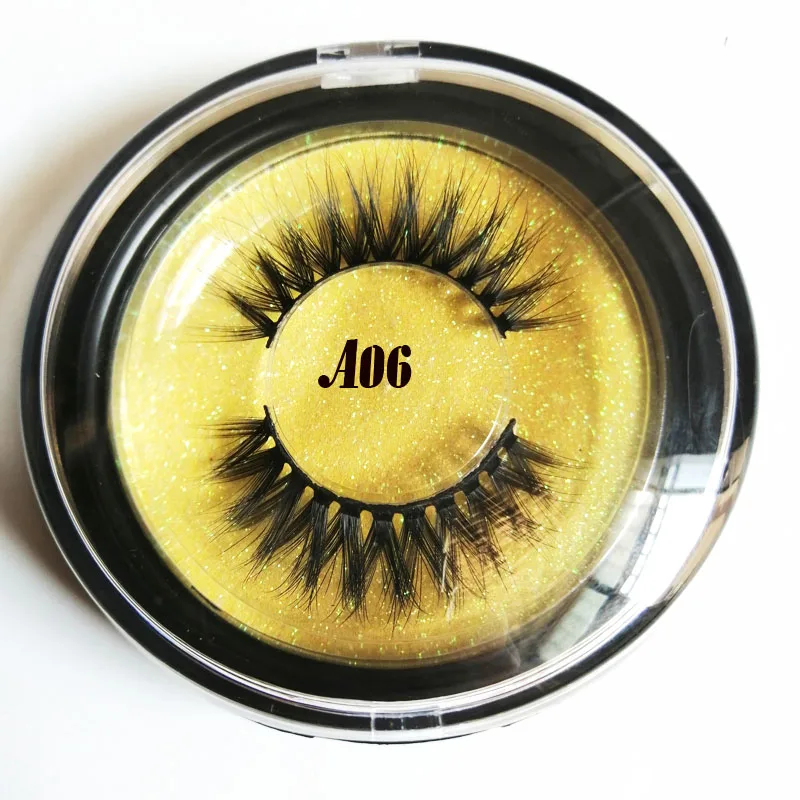 False Eyelashes Selectable 3D Faux Mink private Logo Acceptable Silk Protein Lashes 100% Cruelty Free Eye 21 | Красота и здоровье
