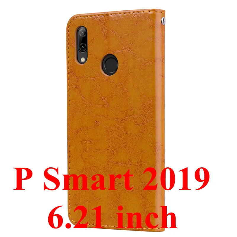 Для huawei P Smart чехол POT-LX3 POT-LX1 силиконовый кошелек кожаный чехол для huawei P Smart FIG-LX1 LX2 LX3 FIG-LA1 чехол флип - Цвет: Yellow