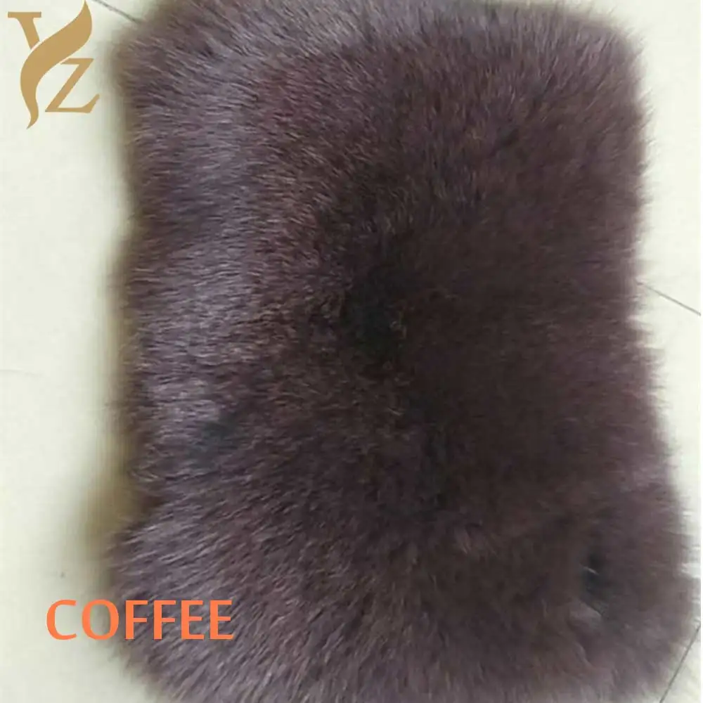 Coffee Новая мода натуральный Лисий мех женские зимние пальто утолщенный теплый лисий мех женская верхняя одежда натуральный мех куртка на заказ натуральная - Цвет: Coffee