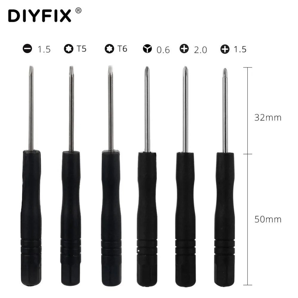 DIYFIX 23 в 1 Набор инструментов для ремонта мобильных телефонов iPhone XS X Andriod мобильный