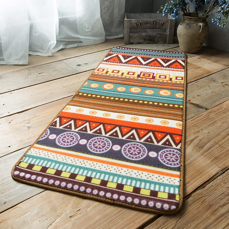 Кухонный Коврик для пола цветной детский коврик кровати мягкий толстый детской