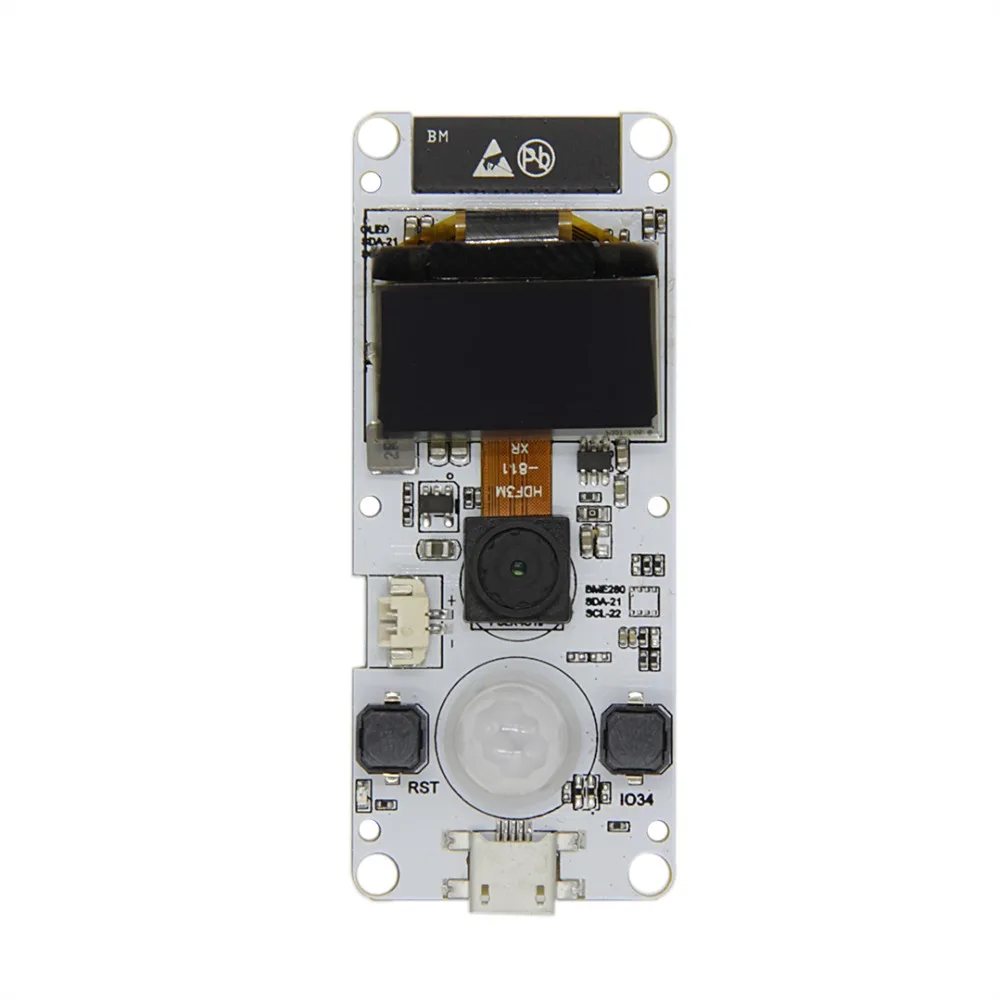 0,96 OLED TTGO t-камера ESP32 WROVER& PSRAM модуль камеры ESP32-WROVER-B OV2640 модуль камеры