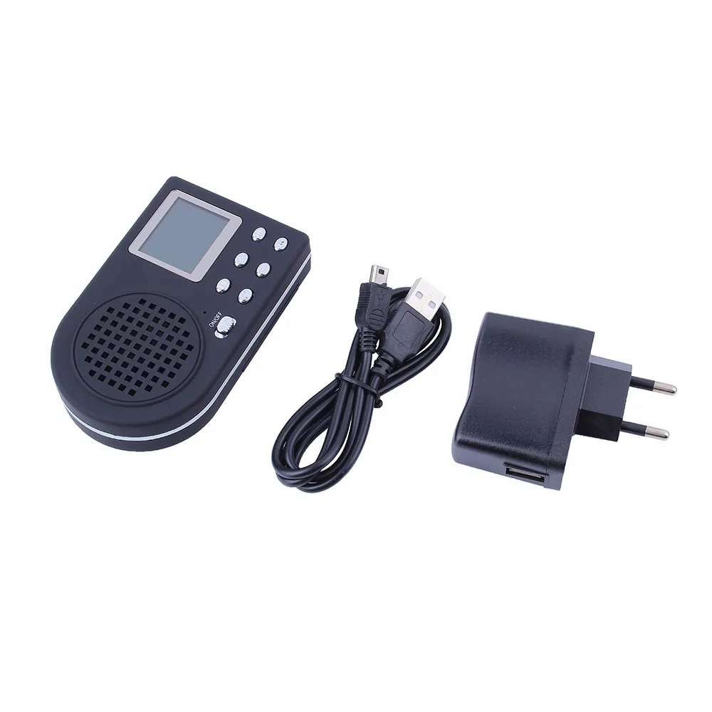 No Remote Control Открытый охотничьи птицы звонящий манок Molle MP3 плеер птицы громкоговорящий цифровой ЖК-экран пение устройство усилитель пульт дистанционного управления - Цвет: No Remote Control