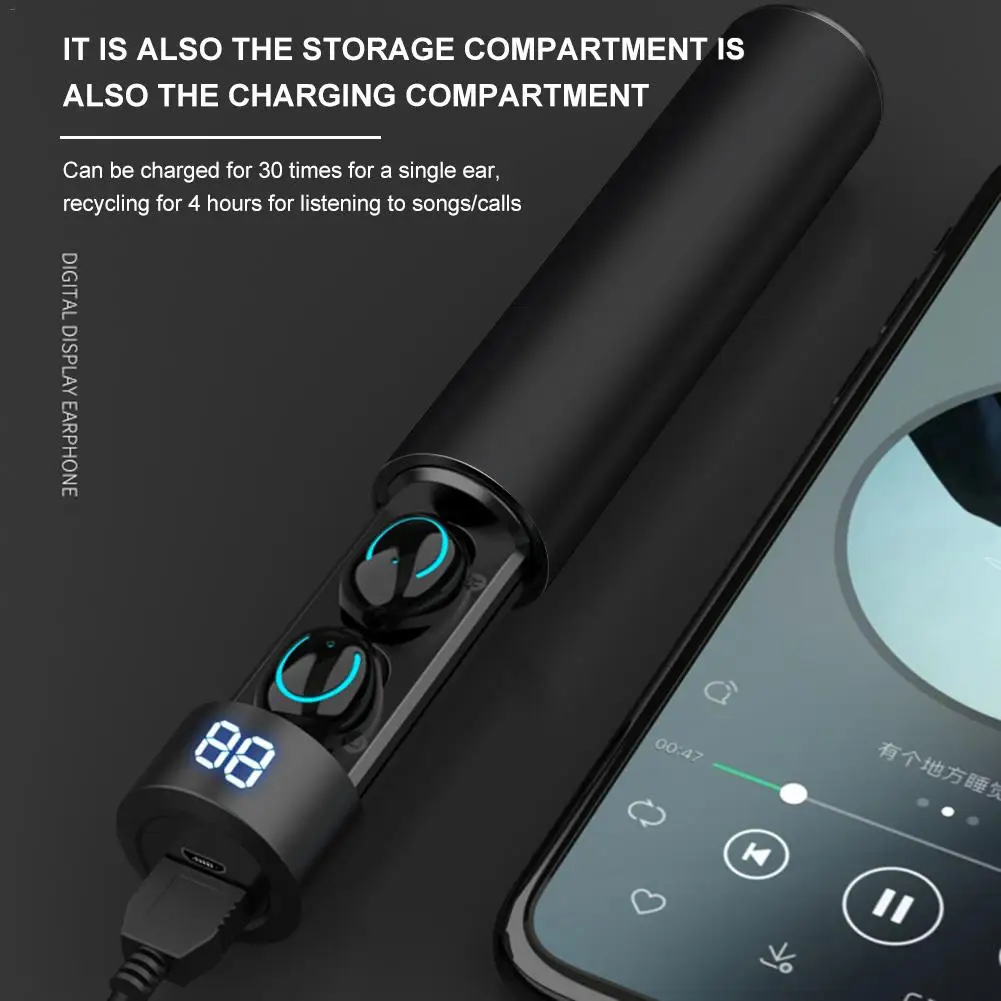 Q19 Q32 TWS Bluetooth Headset Mini Handsfree Function Sports Headphones Gaming Headset PK HBQ Phone Headset