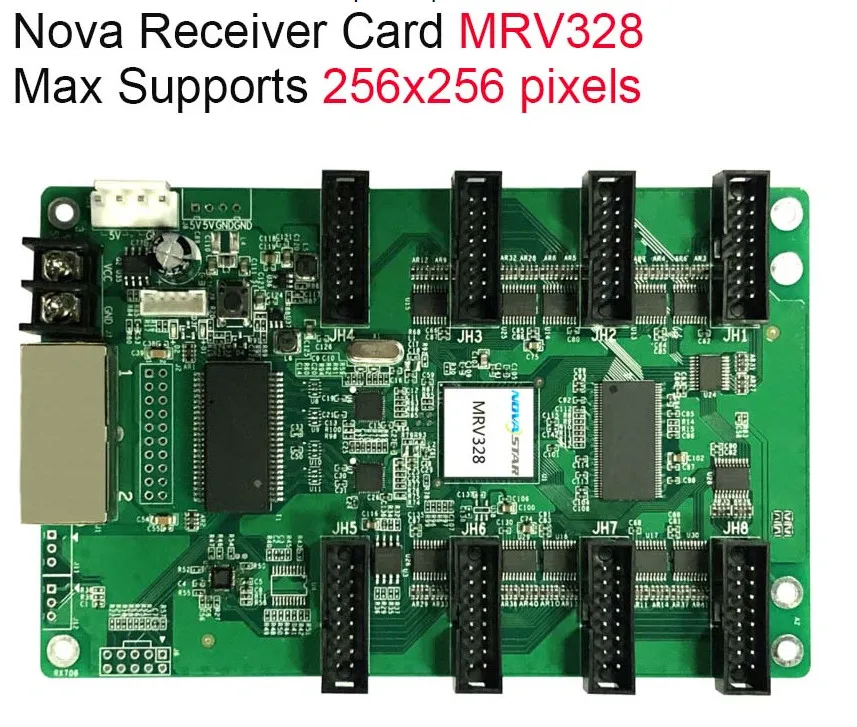 Бесплатная доставка Nova MRV328 полный clolor RGB светодиодный дисплей высокая свежесть