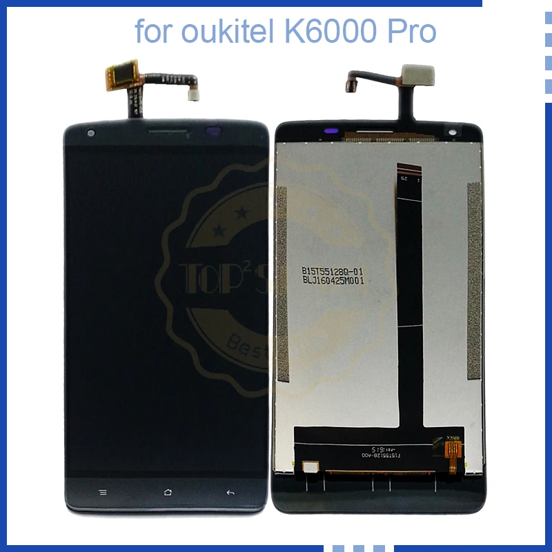 Для Oukitel K6000 Pro ЖК дисплей сенсорный экран дигитайзер сборка для k6000pro Бесплатные
