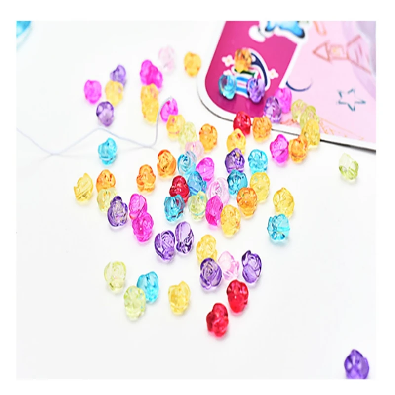 1 set children DIY toy material suit fashion cute creative handmade necklace bracelet | Игрушки и хобби