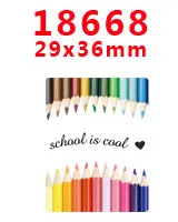 18668 30 шт мультяшный персонаж плоское украшение из смолы PR 17995 - Цвет: 18668