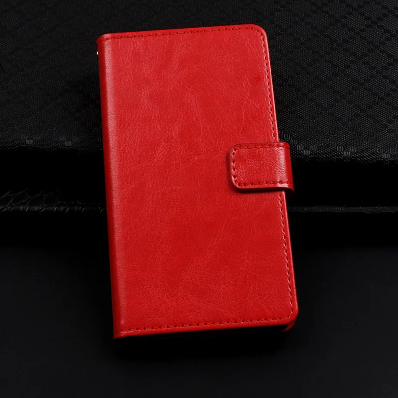 red Кожаный чехол-книжка для LG K3 Lte K100DS K4 K120e K130e fundas, стильный защитный чехол-подставка для K7 X210 MS330 LS67 - Цвет: red
