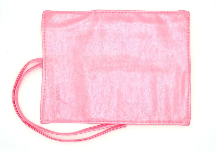 Сумка для макияжа KESMALL CO321 черная золотая пустая с ремнем|empty makeup brush bag|makeup brushesbrush