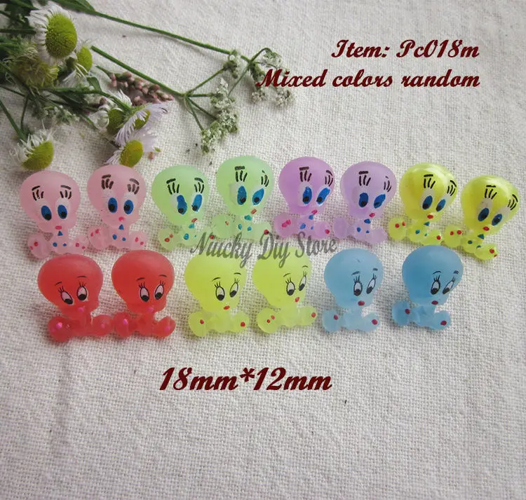 120pcs/lot little mix buttons colorful bird for diy craft accessories and scrapbooking products wholesale | Дом и сад
