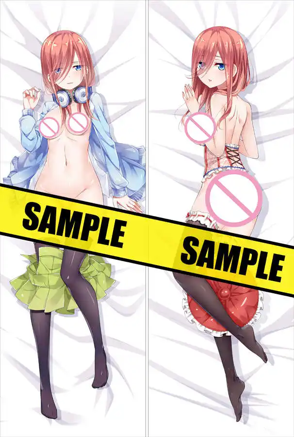 

cirno's Store Original 5-toubun no hanayome anime characters sexy girl nakano miku body pillow cover nakano nino Dakimakura