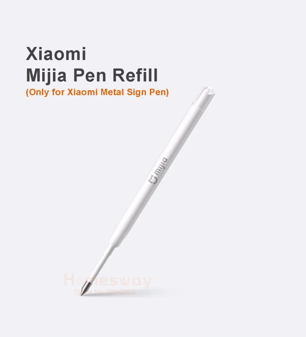 Xiaomi металлический знак ручка с оригинальным Mijia заправлять черными чернилами PREMEC Швейцария Mikuni чернила