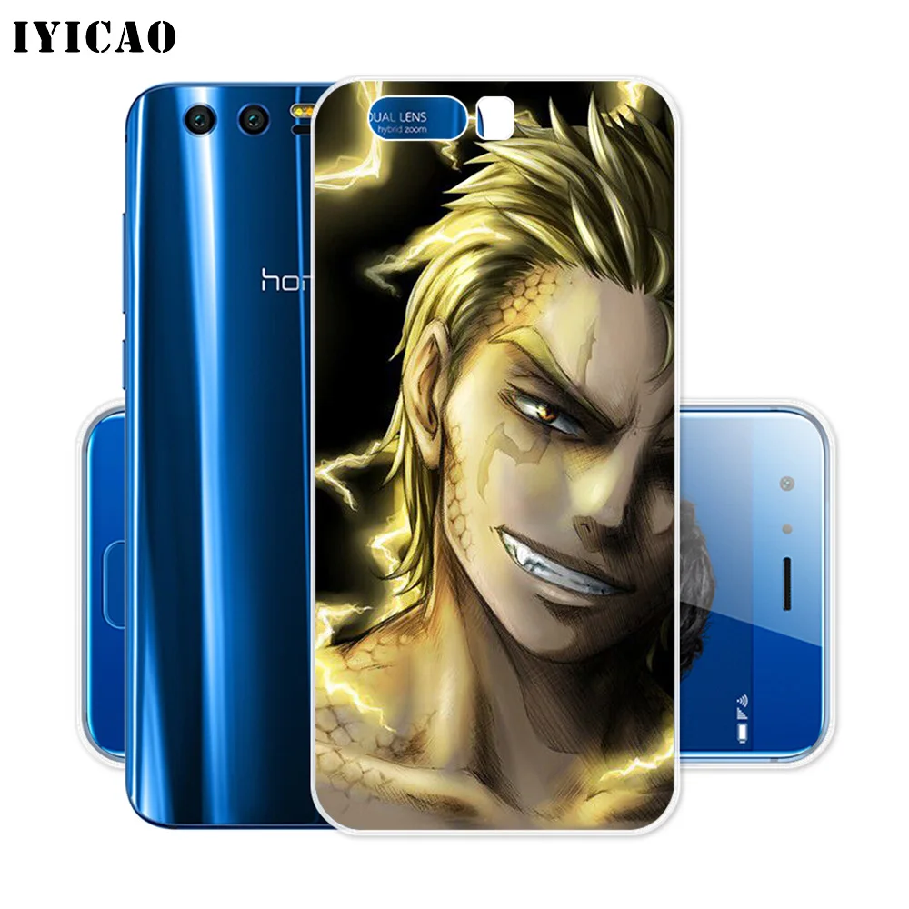 Мягкий силиконовый чехол IYICAO Laxus Dreyar для Huawei Y9 Y7 Y6 Prime 2018 Honor 8C 8X 8 9 10 Lite 7X 7C 6A 7A Pro