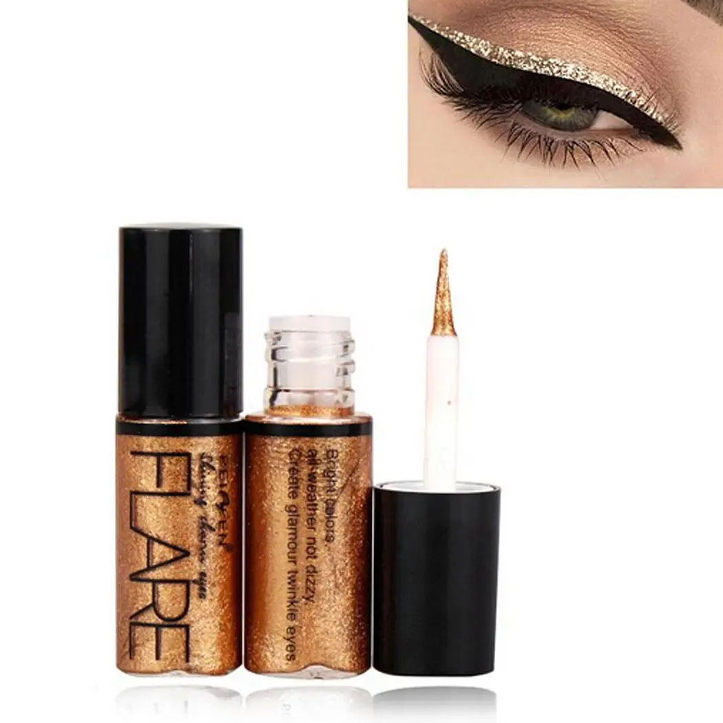 Unisex Casual Liquid Eyeliner Shimmer Makeups Eye Beauty Cosmetic Long Lasting Bright Color 5g 1pcs |