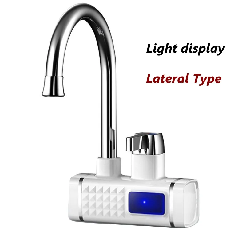 CJS-DX-white DMWD 3000 Вт мгновенный Электрический водонагреватель с дисплеем температуры, электрический водонагреватель без резервуара для горячей воды, для ванной, кухни, 220 В, ЕС - Цвет: CJS-DX-white