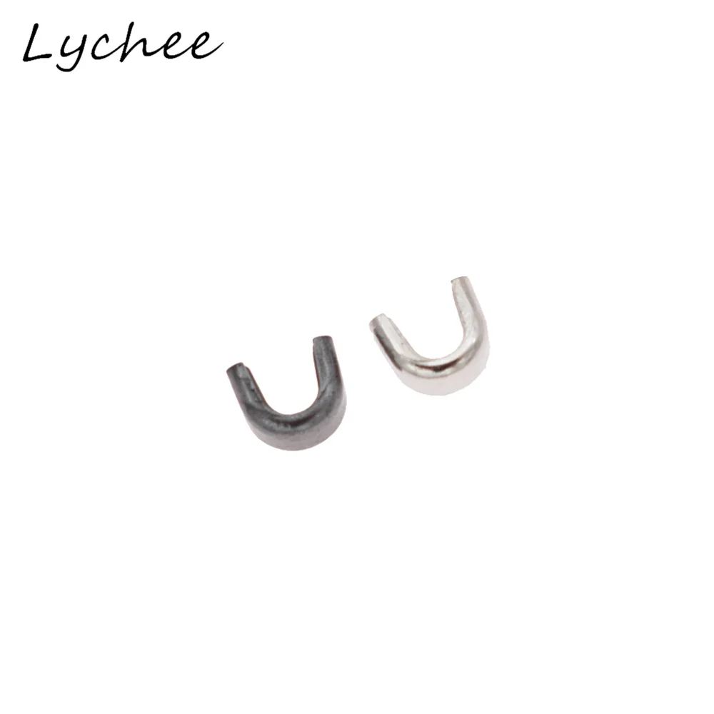 Lychee 260 шт. 3 # совершенно новый металлический застежка молния U образный