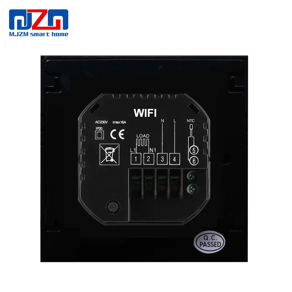 MJZM 2 шт. 16A03 4HH WiFi термостат для домашнего отопления контроллер температуры