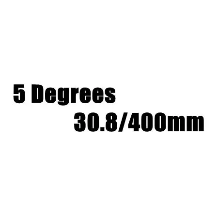5 Degrees 30.8X400mm Запчасти для велоспорта глянцевое полное однонаправленное Углеволокно MTB стойка сидения велосипеда сиденье велосипеда 27,2/30,8/31,6 мм смещение 5 мм/25 мм - Цвет: 5 Degrees 30.8X400mm