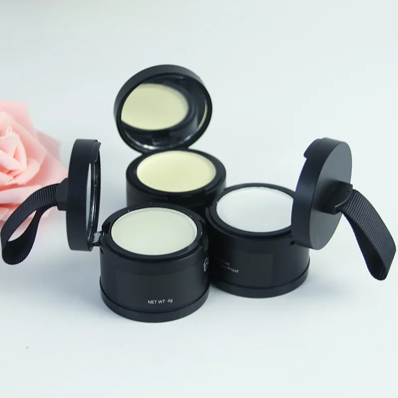 BUNEE Makeup Hair Line Shadow with Mirror Puff Fibers Eyebrow Powder Extract Easy to Wear Make Up neat symmetry hairline | Красота и