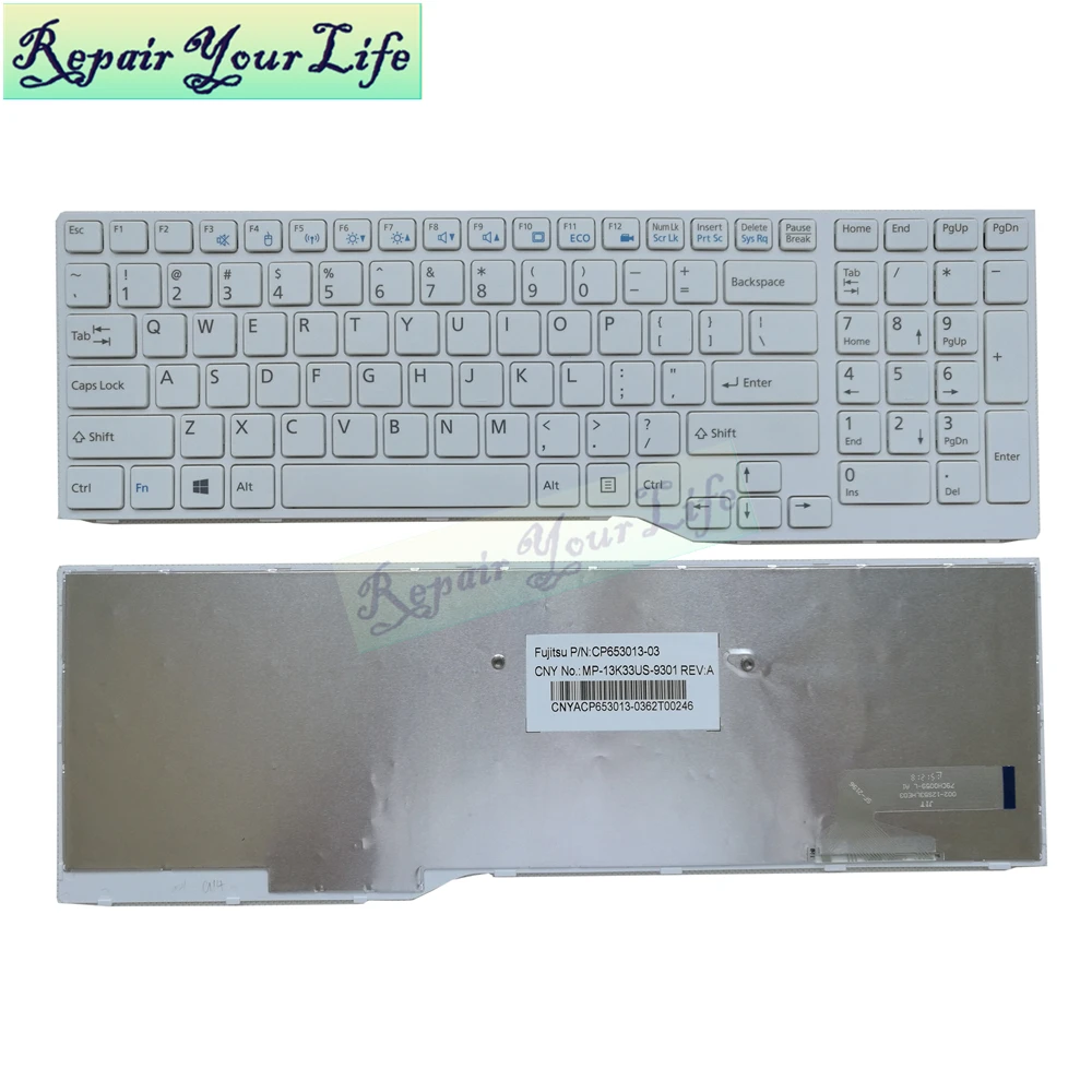 Клавиатура для ноутбука Fujitsu LifeBook AH544 AH564 AH574 AH53M AH42 AH555 английская FMVA42SW