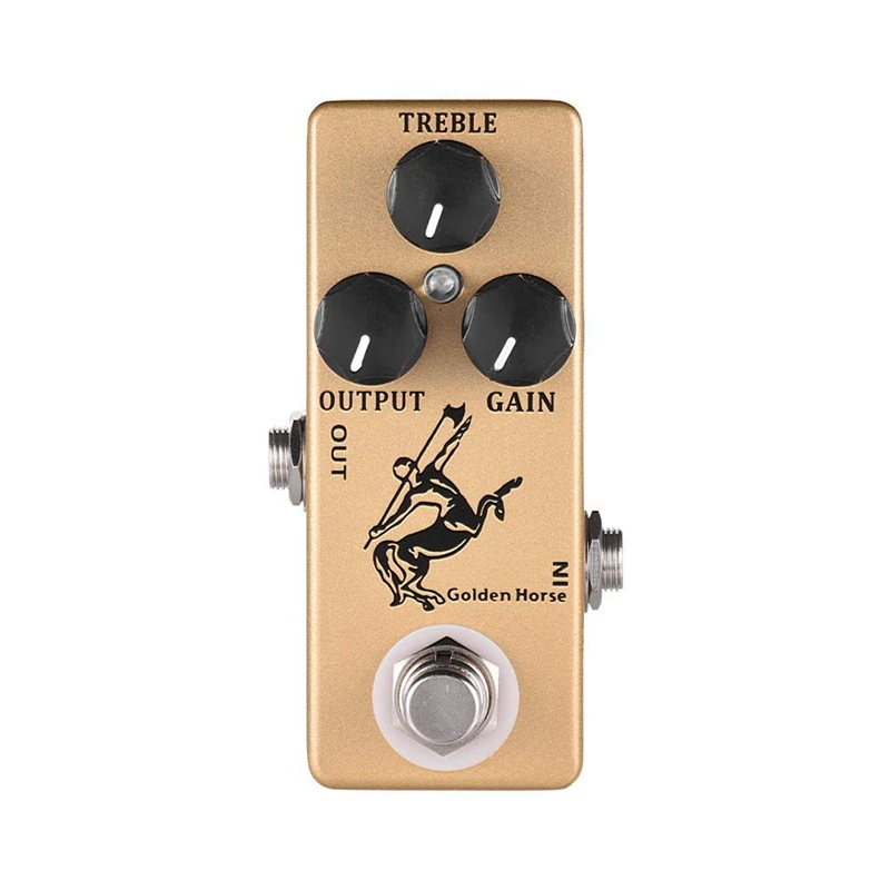 

MOSKY Horse Guitar Effect Pedal Overdrive Guitar Pedal Full Metal Shell True Bypass Guitar Parts & Accessories