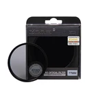 Фильтр ZOMEI ND2 ND4 ND8 для объективов камер Canon Nikon Sony Pentax 5255586267727782 мм