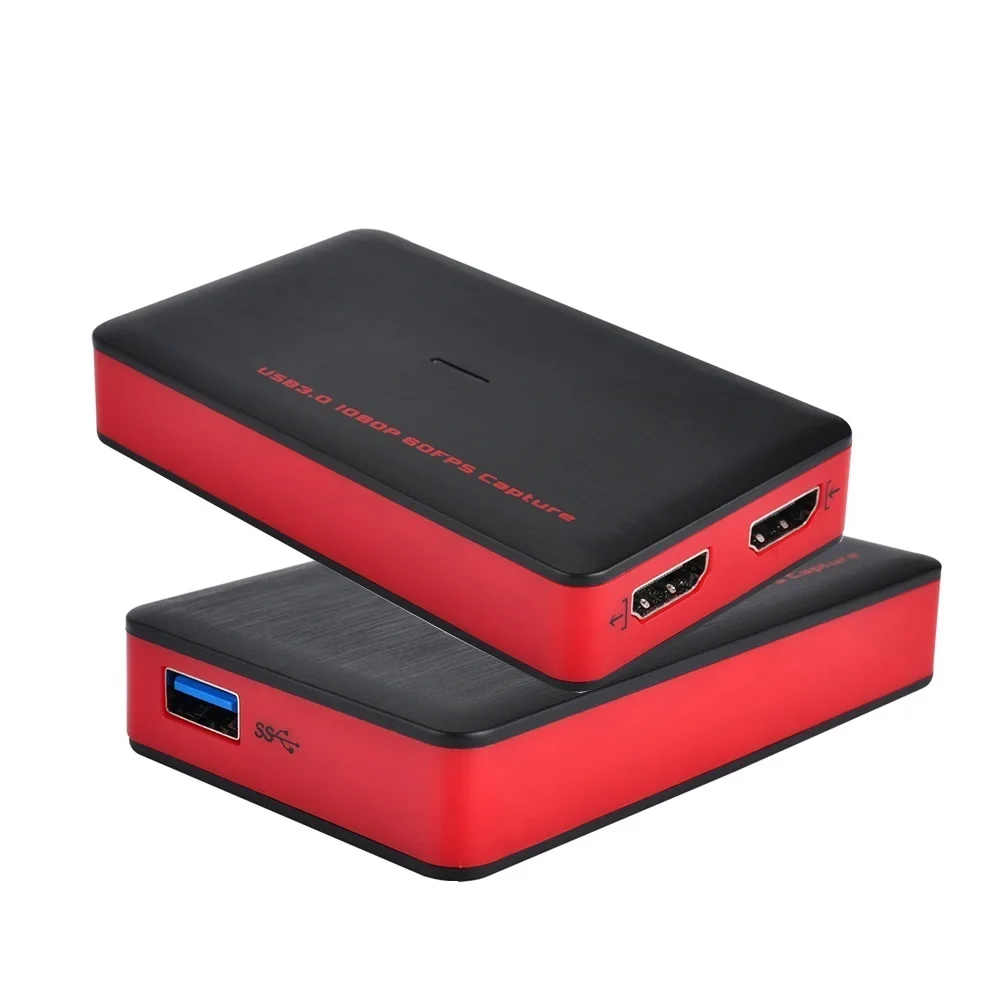HD видео аудио рекордер USB 3 0 игра Захват Plug and Play вход выход для XBOX One PS4 Windows Linux MACb