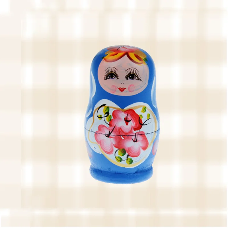 Деревянная игрушка ручной работы 7 шт. красивая девушка матрешка кукла из липы