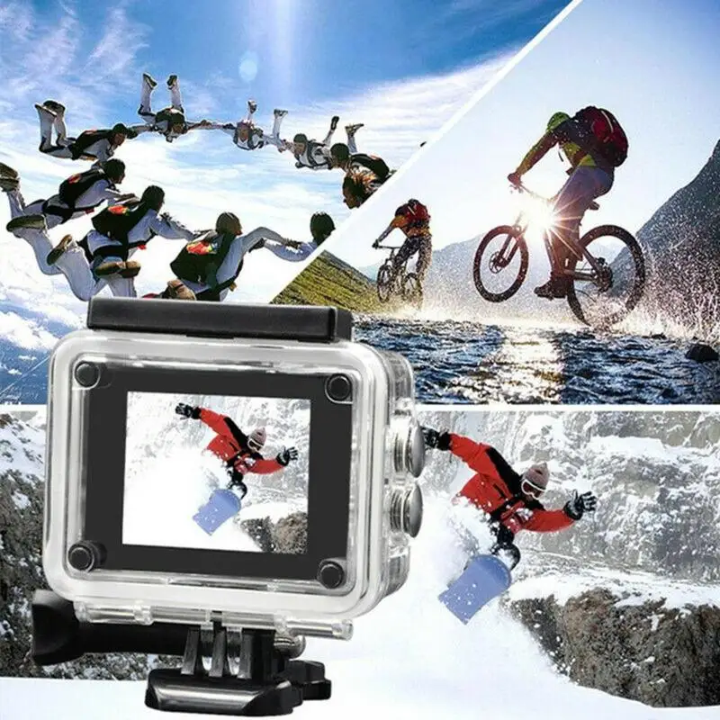 Full HD экшн-Камера спортивная видеокамера Ultra HD 4K WiFi Пульт дистанционного управления спортивная видеокамера DVR DV Go Водонепроницаемая профессиональная камера