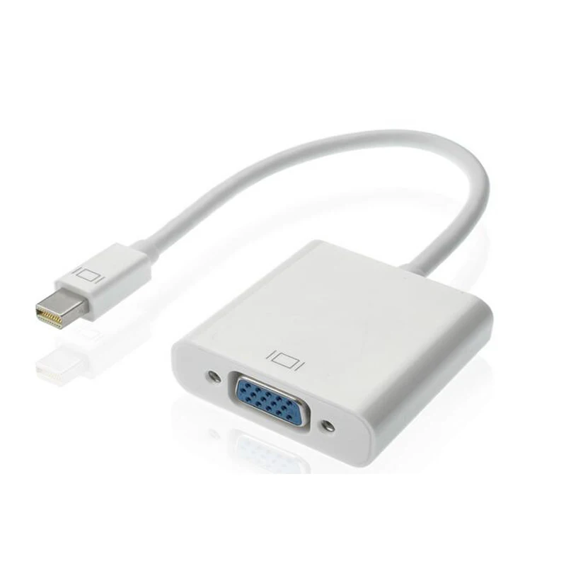 Мини дисплейный Порт Thunderbolt/Mini dp в VGA кабель конвертер адаптер для apple macbook pro air|mini to