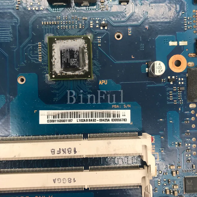 Высокое качество для RV415 Материнская плата ноутбука BA41-01534A BA92-09425A DDR3 100% Полная