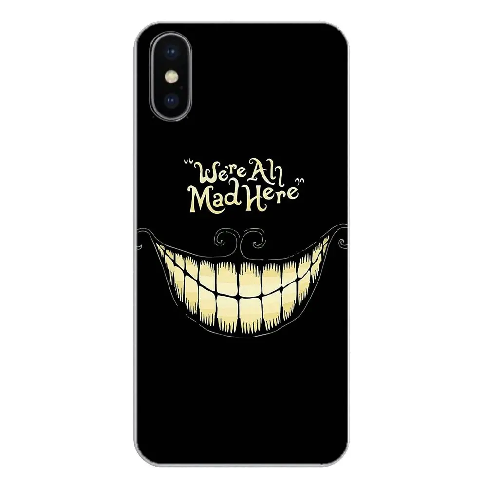 Мягкий чехол для iPhone XS Max XR X 4 4S 5 5S 5C SE 6 6S 7 8 Plus Samsung Galaxy J1 J3 J5 J7 A3 A5 Алиса в стране