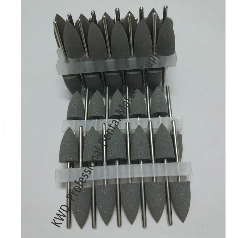 100pcs/Lot Universal 2.35mm Bullet Silicone Rubber Prophylaxis Polisher For Polishing Ceramic Dentist Equipment Hot Cheap | Красота и