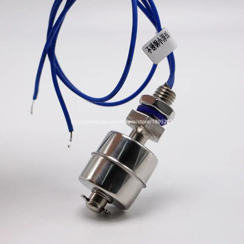 M10*45mm 220V 1.5A 50W Tank Liquid Water Level Sensor Stainless Steel Float Switch ZS4510 2A1 | Flow Sensors