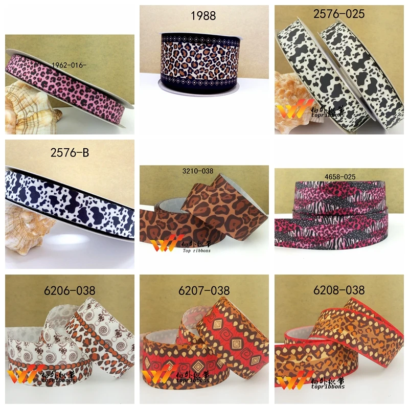 Бесплатная доставка 50 ярдов мультяшная печатная корсажная лента 6208|printed grosgrain