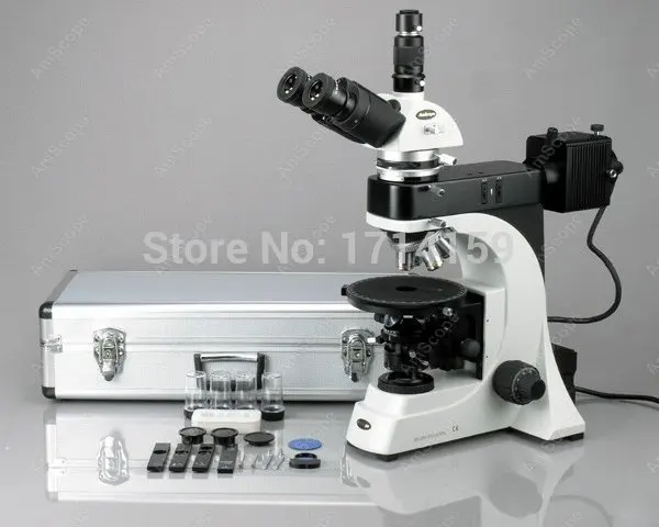 Поляризационный микроскоп AmScope 50X 1250X EPI Infinity + Цифровая камера 10MP|cameras d|camera pvrcamera