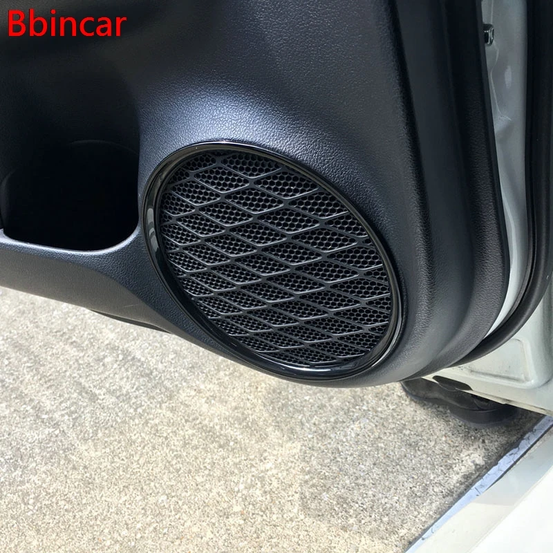 Bbincar Внутренняя дверь автомобиля динамик аудио крышка кольцо крышки отделка 4 шт.