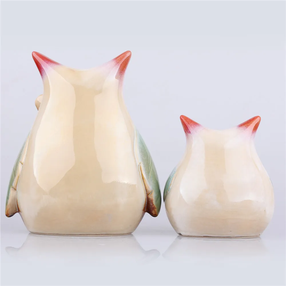 Керамические поделки творческие украшения для дома 2 шт. птицы с цветком