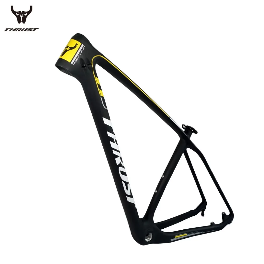 Карбоновая рама THRUST 29er 27 5 er для горного велосипеда mtb 15 17 19 дюймов T1000 коническая